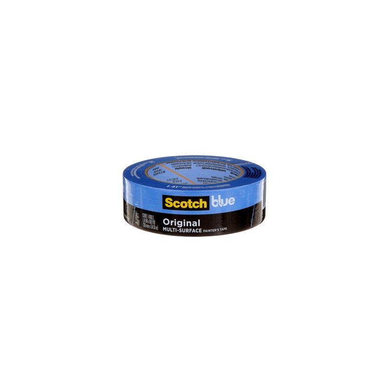 ScotchBlue 2090-36NC Painter&#039;s Tape, 60 yd L, 1.41 in W, Paper Backing, Blue Blue