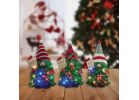 Alpine LED Gnome Christmas Tree Holiday Decoration (Pack of 9)