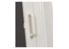 SPECTRUM OK32-3680FL Folding Door Kit, 32 to 36 in W, 80 in H, Vinyl Door, Oakmont Frost White Oakmont Frost White