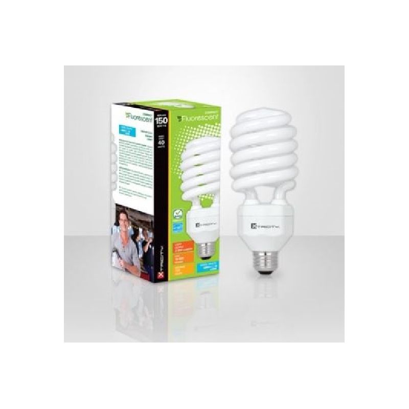 Xtricity 1-60101 Compact Fluorescent Bulb, 40 W, T4 Lamp, Medium Lamp Base, 2650 Lumens, 4100 K Color Temp