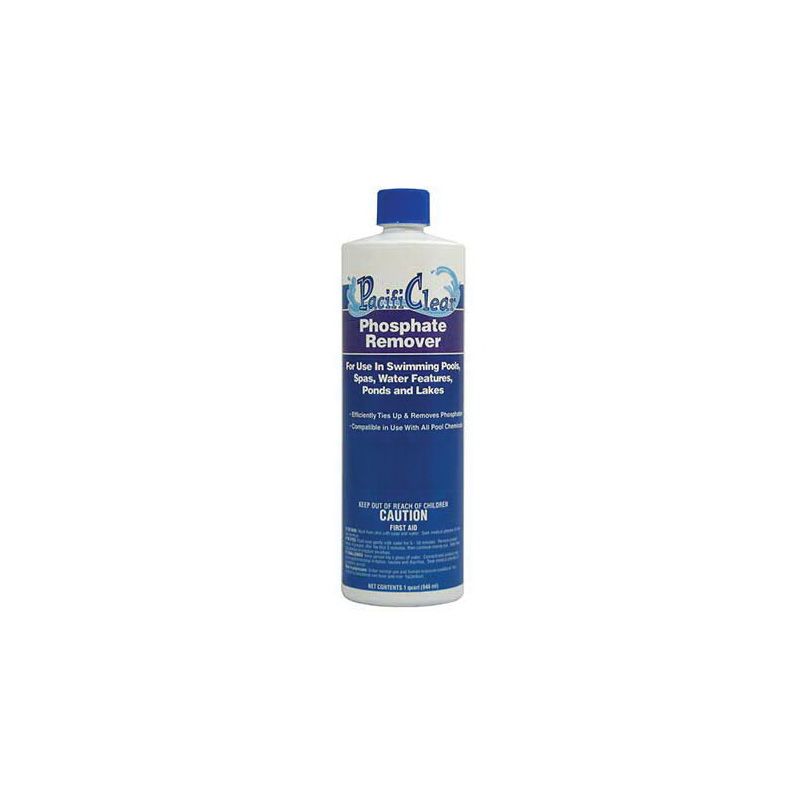 PacifiClear F059001012PC Phosphate Remover, 1 qt Bottle, Liquid