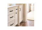 Amerock Extensity Series BP29379FB Cabinet Pull, 4-1/8 in L Handle, 11/16 in H Handle, 1-5/16 in Projection, Zinc Contemporary