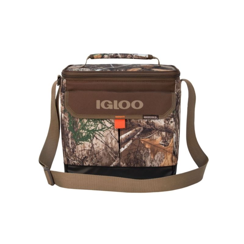 IGLOO Realtree 64638 Cooler Bag, 12 Cans Capacity, Camouflage 12 Cans, Camouflage