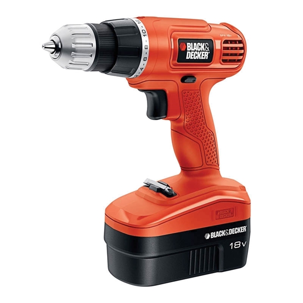 Black+Decker BDCDD12C/LDX112C Drill/Driver, Battery Inclu