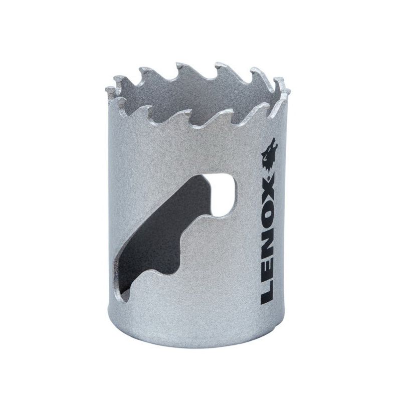 Lenox Speed Slot LXAH3134 Hole Saw, 1-3/4 in Dia, Carbide Cutting Edge, 1-1/2 in Pilot Drill