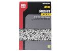 GB MS-450BX/J Cable Staple, 9/16 in W Crown, 1-1/4 in L Leg, Metal, Graphite, 450/PK