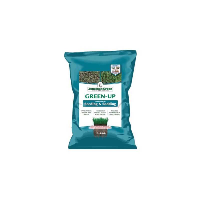 Jonathan Green Green-Up 11541 Seeding and Sodding Fertilizer, 15 lb, Granular, 12-18-8 N-P-K Ratio