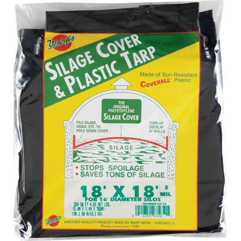 Warp&#039;s Silage Cover &amp; Plastic Tarp Black