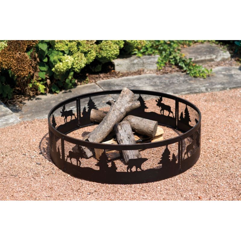 Outdoor Expressions Steel Fire Ring