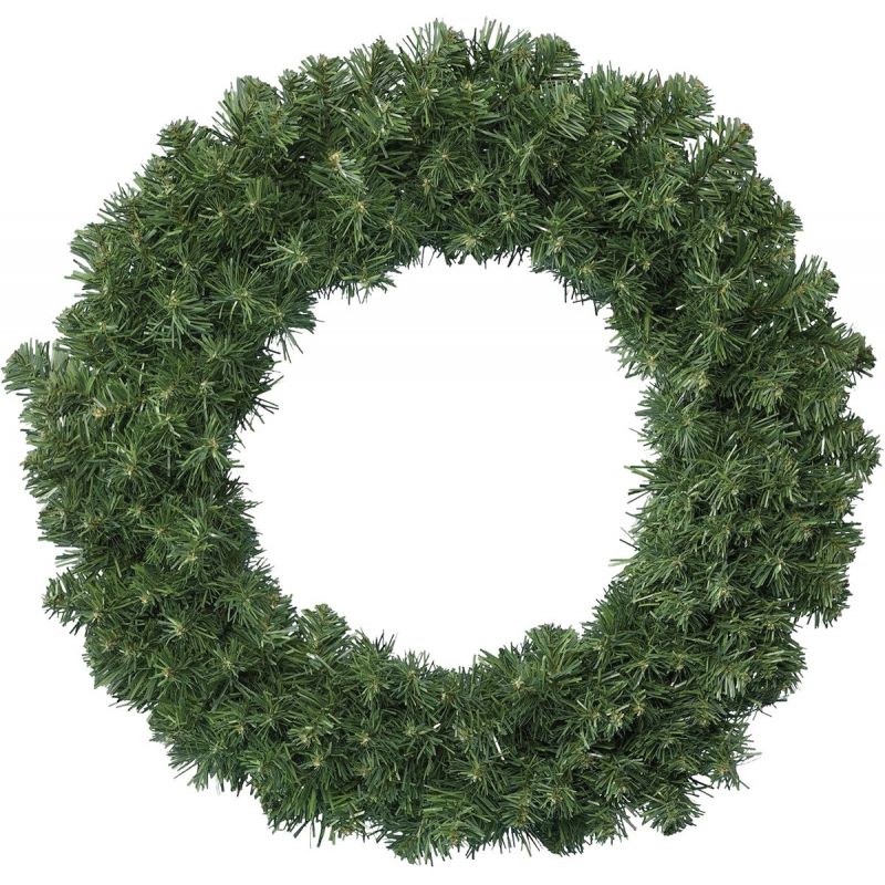 Everlands Imperial Soft Needle Artificial Wreath Green