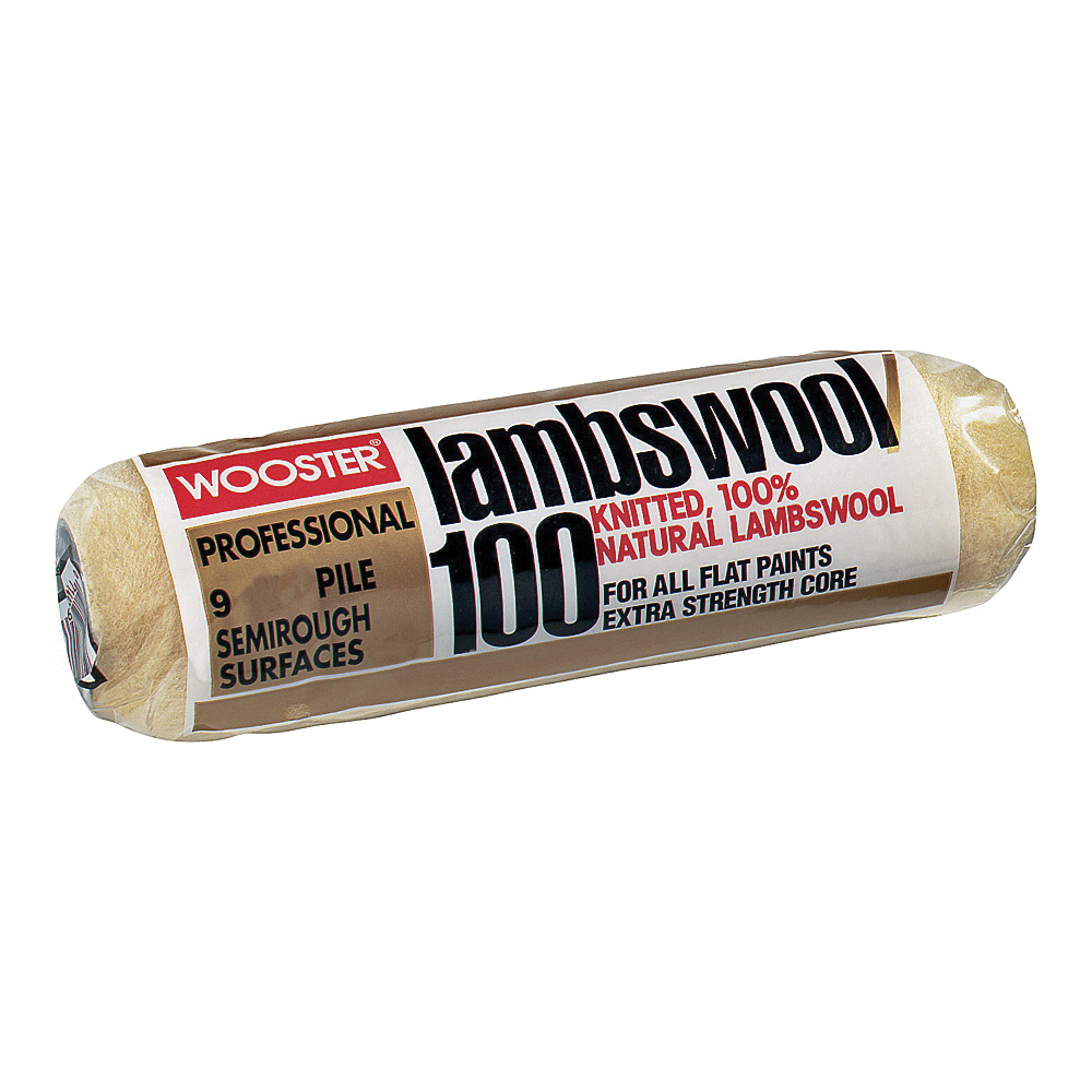 Wooster 9 Adhesive Applicator 1/8 Nap Roller Cover R245-9