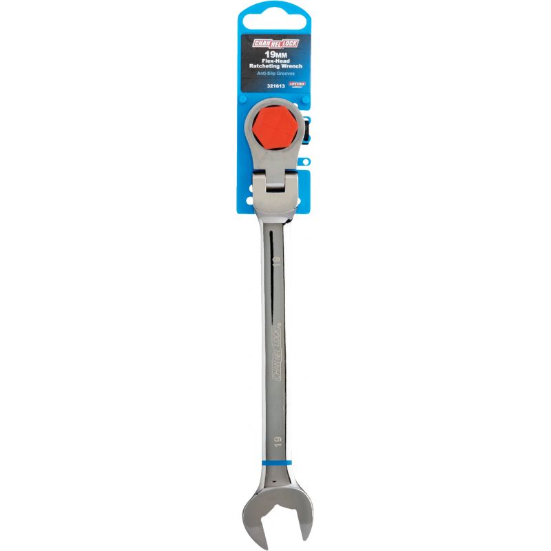 Channellock Ratcheting Flex-Head Wrench 19 Mm