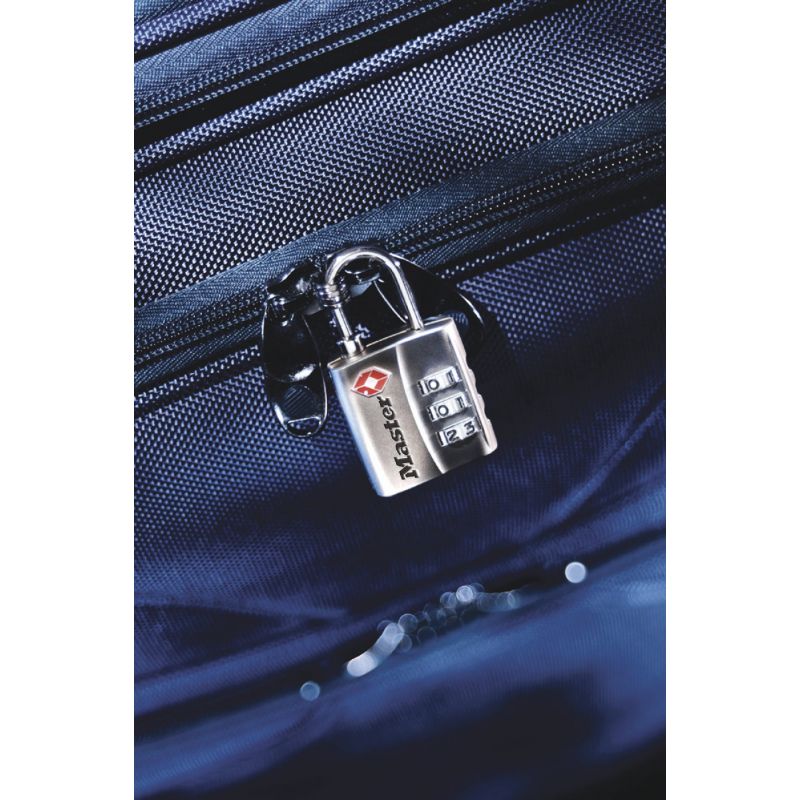 Master Lock 1-3/16 In. Travel Sentry Lock (TSA-Accepted) Silver