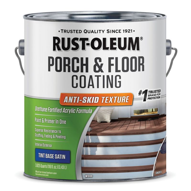 Rust-Oleum 262367 Porch and Floor Coating, Liquid, 1 gal, Can