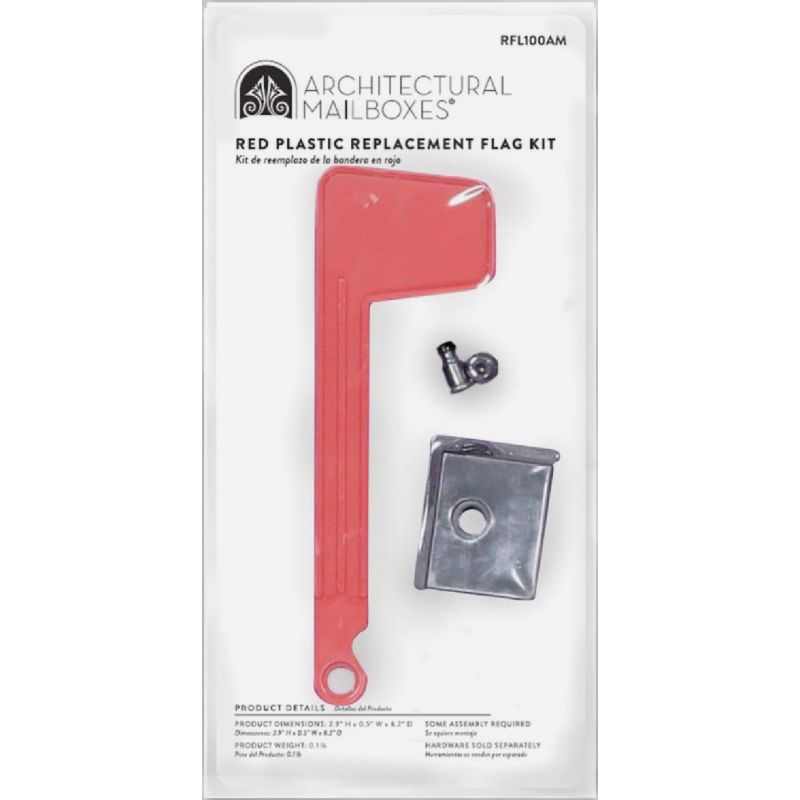 Architectural Mailboxes Plastic Replacement Mailbox Flag Kit