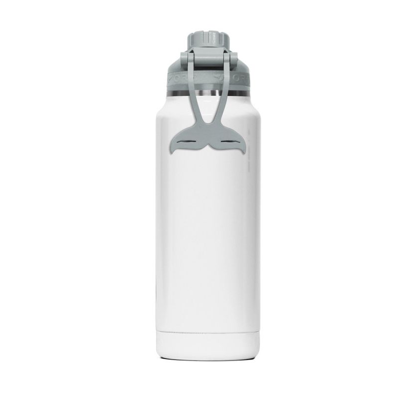 Orca Hydra Series ORCHYD34PE/WH/GY Bottle, 34 oz, 18/8 Stainless Steel/Copper, Pearl/White, Powder-Coated 34 Oz, Pearl/White
