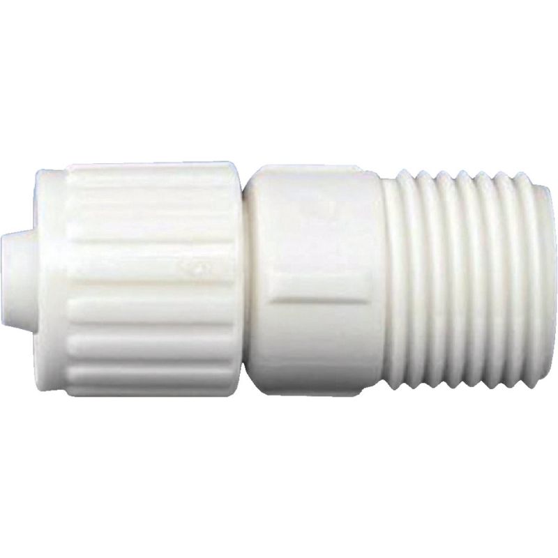 Flair-it Plastic Compression Male Pipe Thread Adapter 3/8 In. PEX X 1/2 In. MPT