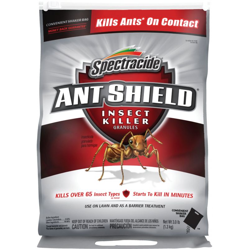 Spectracide Ant Shield Ant &amp; Roach Killer Granules 3 Lb., Shaker