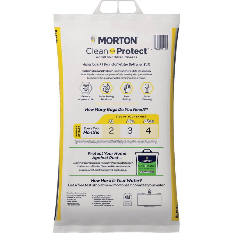 Morton Clean and Protect Water Softener Salt