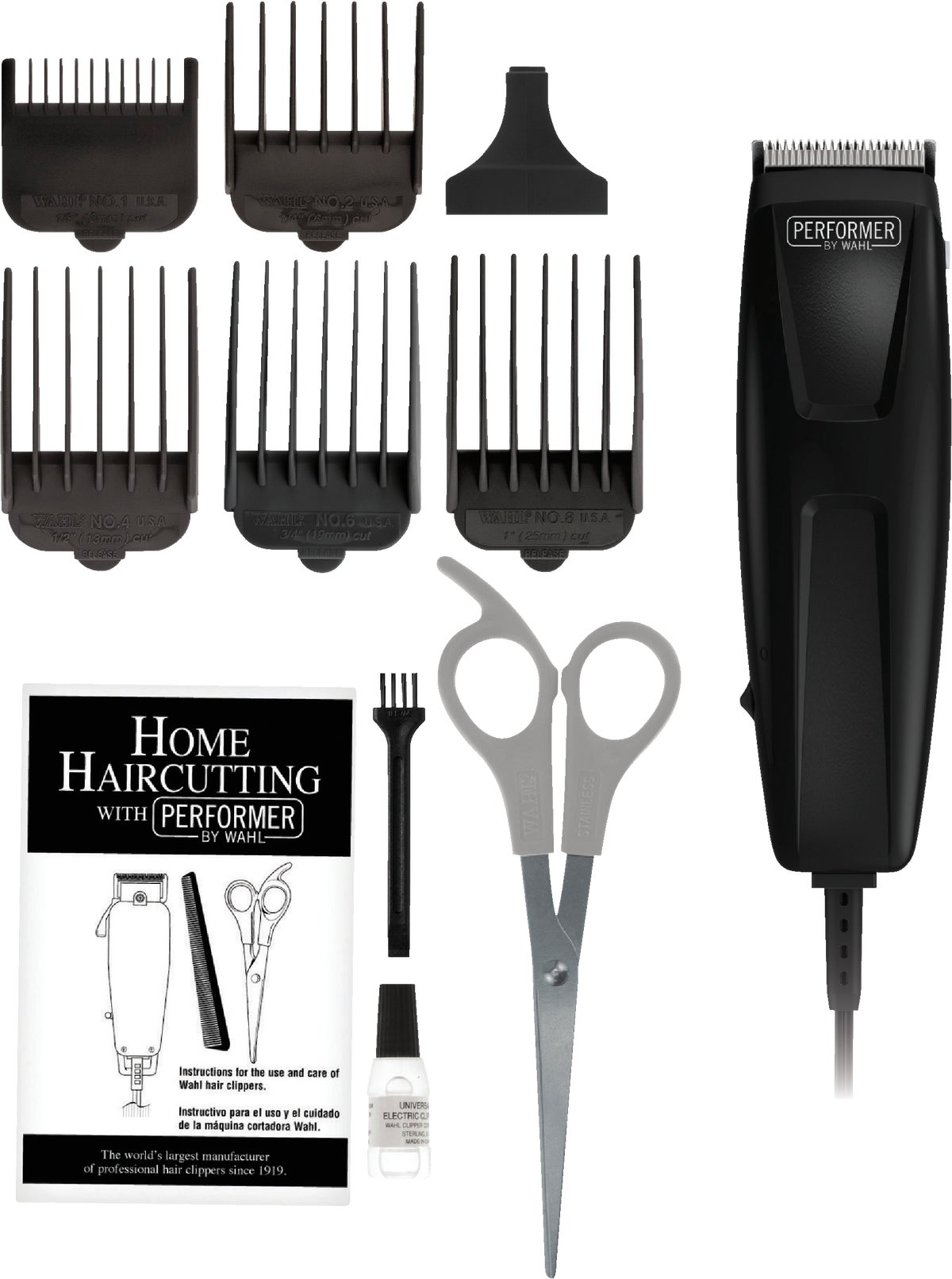 set of hair clippers