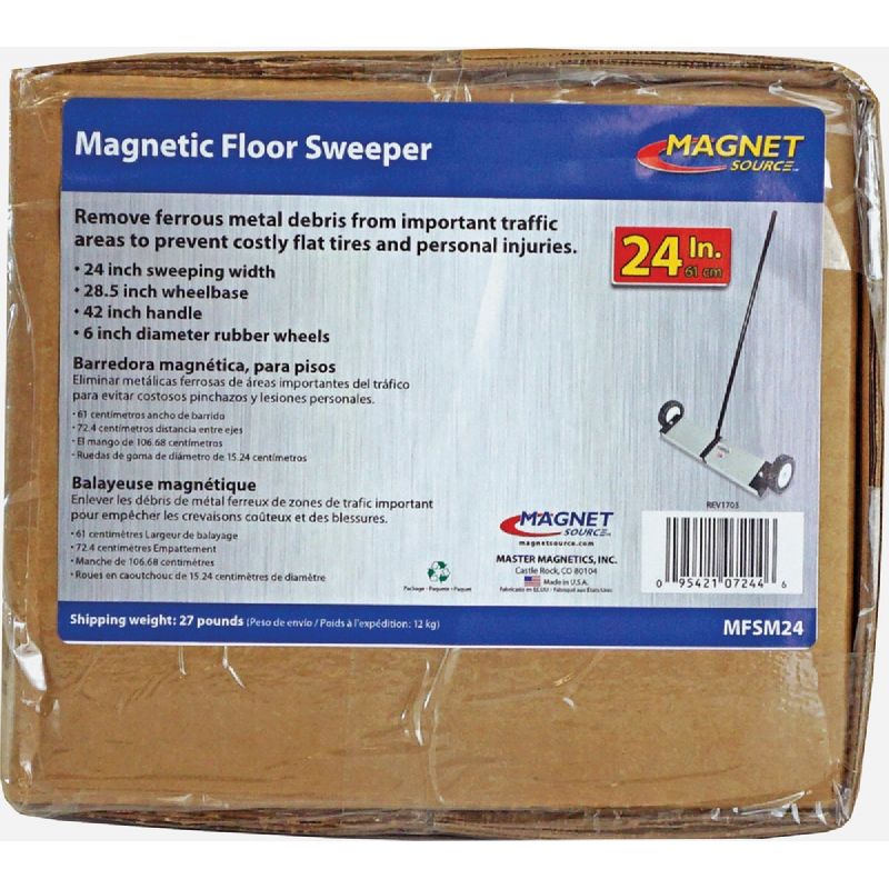 Master Magnetics 24&quot; Magnetic Floor Sweeper