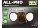 All-Pro 20W LED Floodlight Fixture Bronze