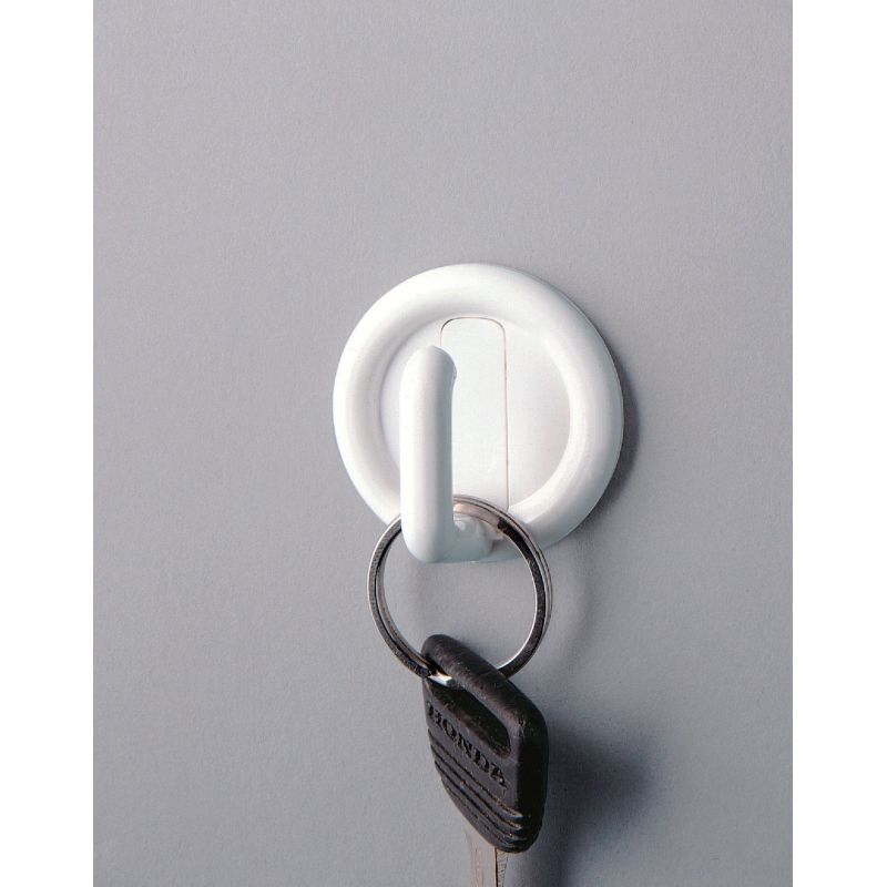 iDesign Utility Adhesive Hook White