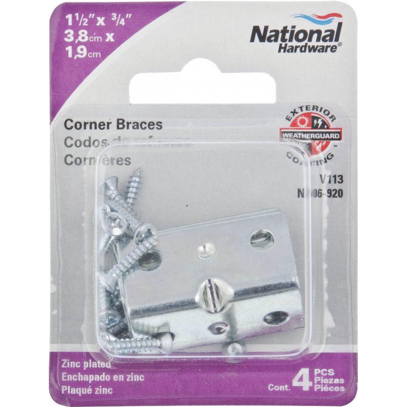 National Catalog V113 Series Corner Brace
