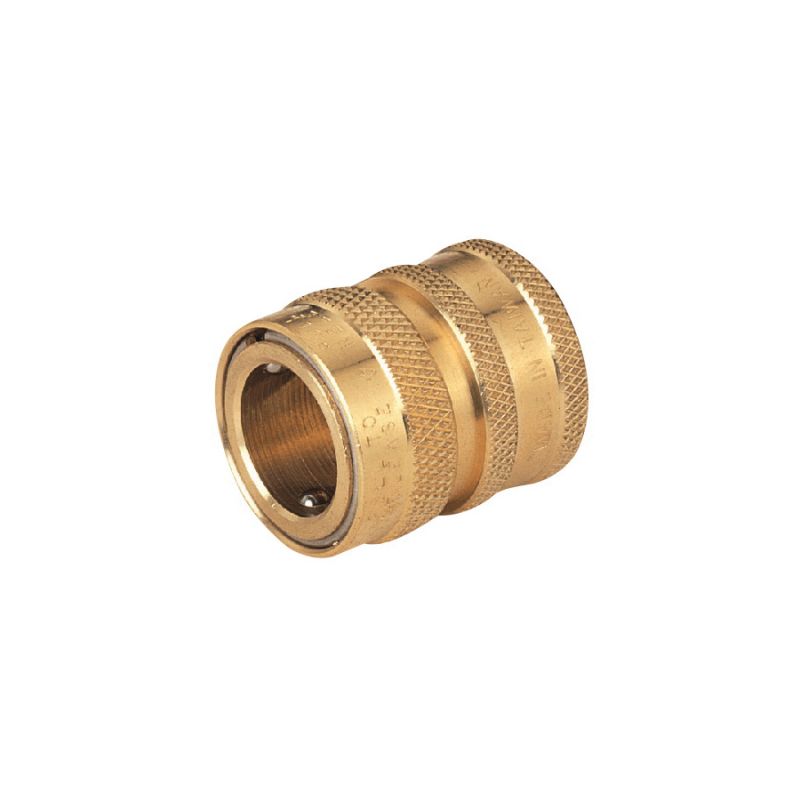 Landscapers Select GB9608(GB9513) Hose Connector, 3/4 in, Female, Brass, Brass Brass