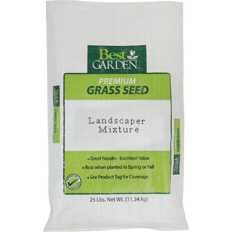 Best Garden Premium Landscaper Grass Seed Fine Texture, Very Dark Green Color