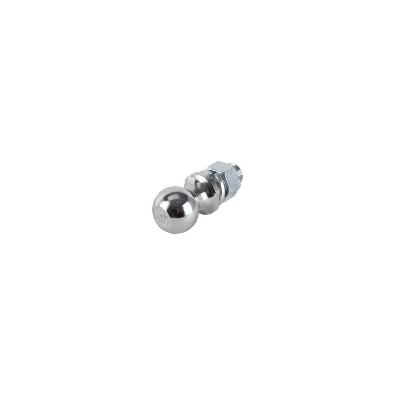 Vulcan HBB09 Hitch Ball, 1-7/8 in Dia Ball, 1 in Dia Shank, 2,000 lb Gross Towing Chrome (Pack of 6)