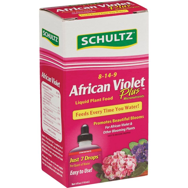 Schultz African Violet Liquid Plant Food 4 Oz.