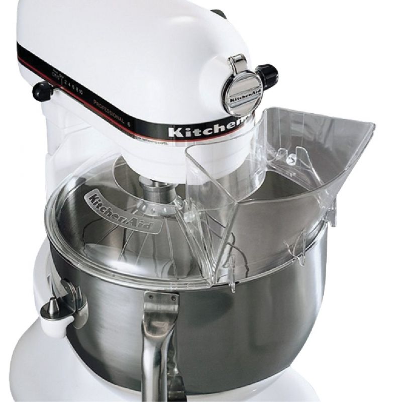 Pouring Chute for KitchenAid Stand Mixer Stainless Steel Bowl
