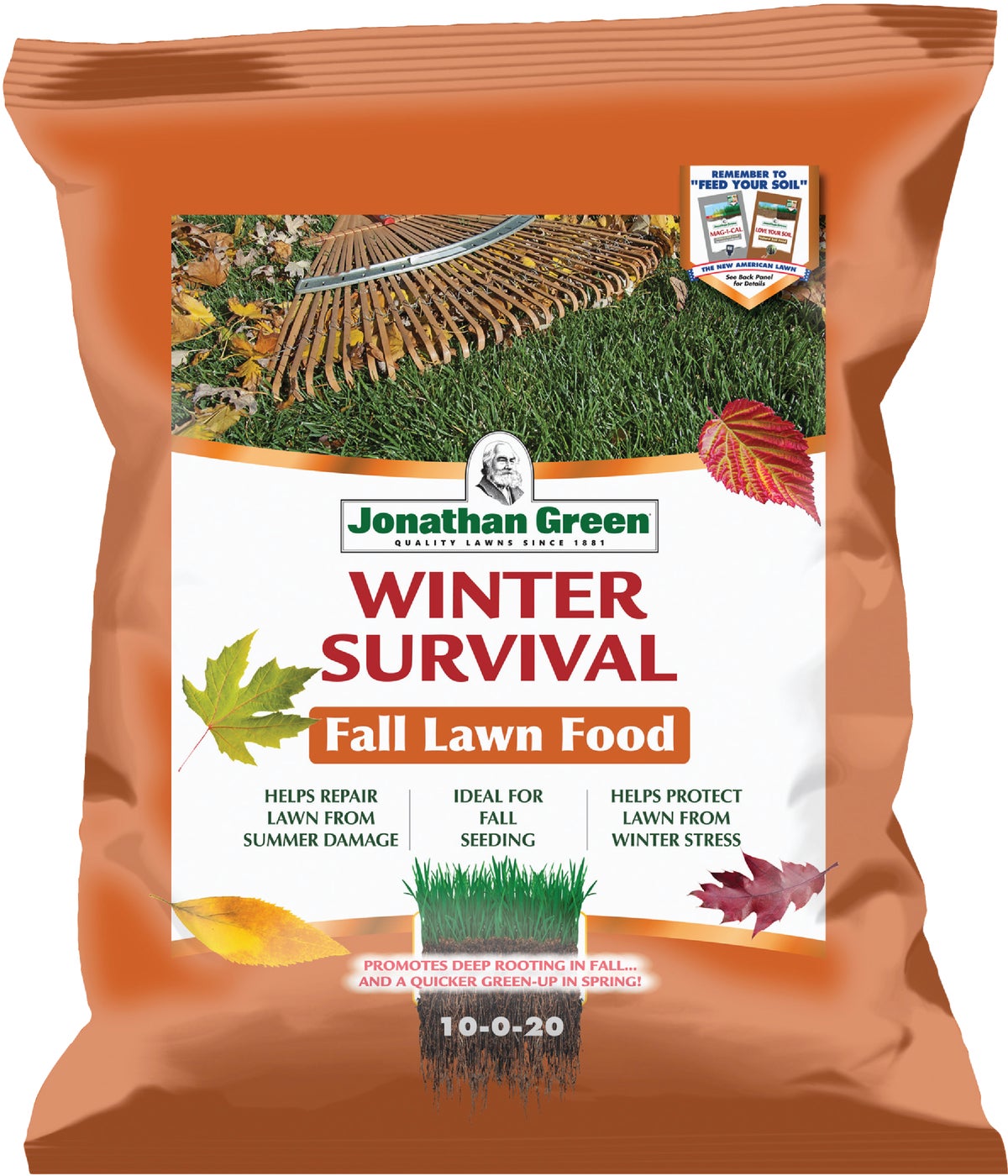Buy Jonathan Green Winter Survival Winterizer Fall Fertilizer 18 Lb.