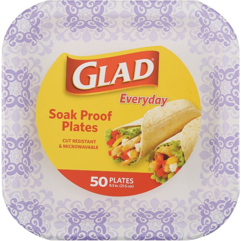 Glad Everyday Paper Disposable Plates