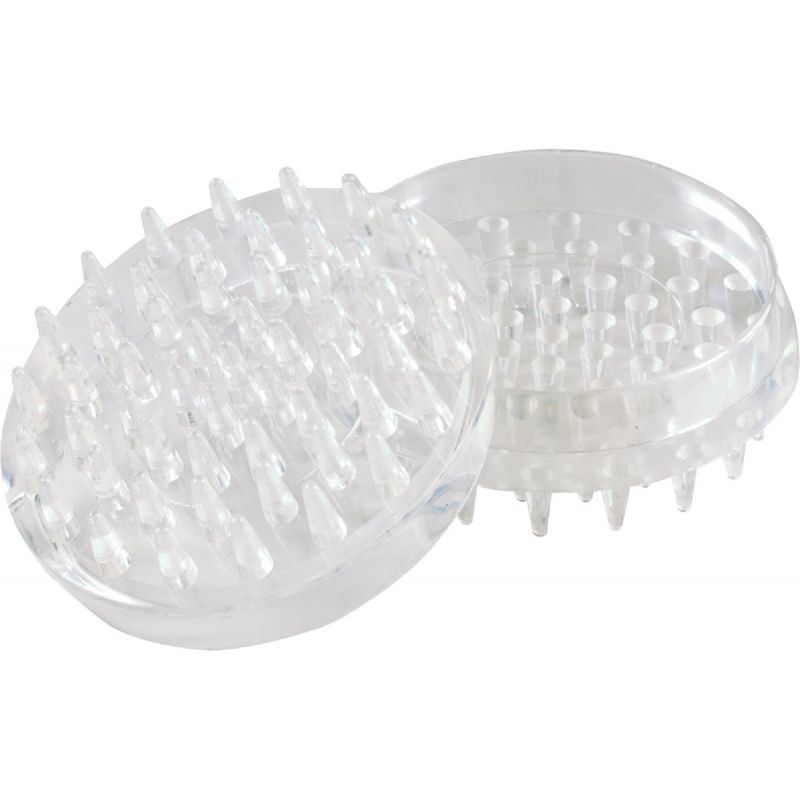 Do it Spiked Furniture Leg Cup 1-7/8 In., Clear
