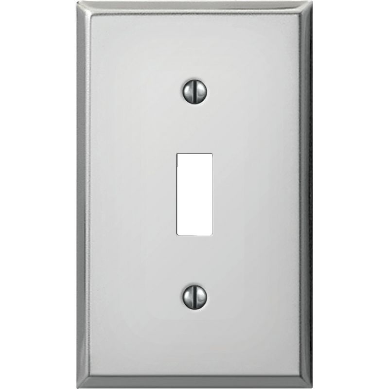 Amerelle PRO Stamped Steel Switch Wall Plate Polished Chrome