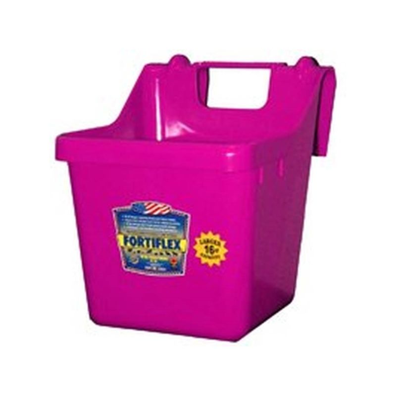 Fortex-Fortiflex 1301612 Bucket Feeder, Fortalloy Rubber Polymer, Pink Pink