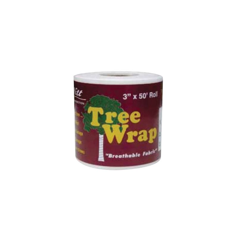 DeWitt TW3W Tree Wrap, 50 ft L, 3 in W, Polypropylene