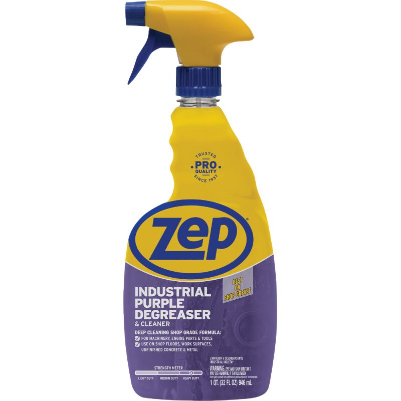 Zep Industrial Purple Cleaner &amp; Degreaser 32 Oz.