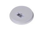 Oatey Knock-Out 39103 Test Cap with Barcode, 4 in Connection, ABS, White White