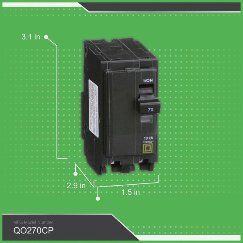 Square D QO Circuit Breaker 70