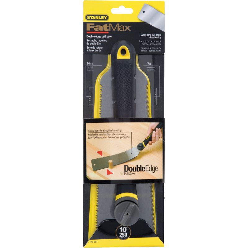 Stanley Double Edge Pull Saw 9-1/2 In.