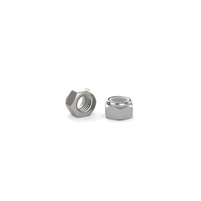Reliable HNLNS51618MR Lock Nut, 5/16-18 Thread, Stainless Steel, 18-8 Grade