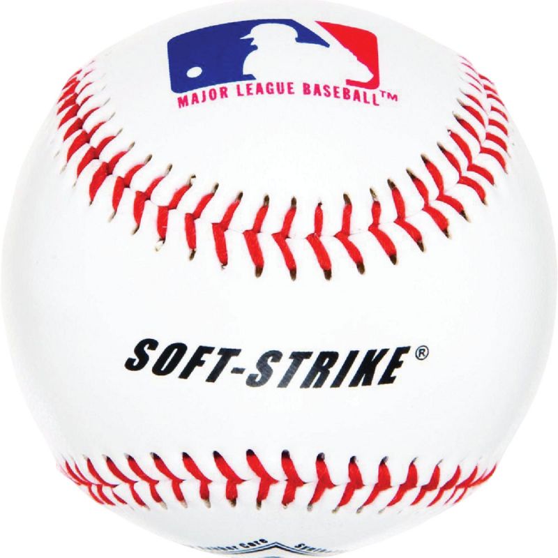 Franklin Soft-Strike Soft-T-Ball Baseball White