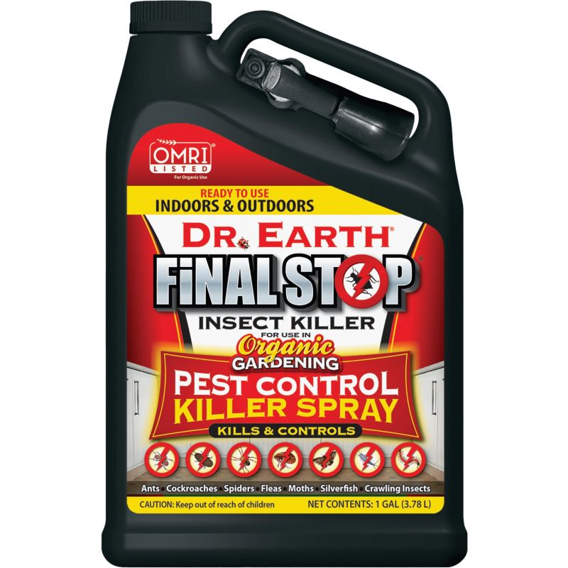 Dr. Earth Final Stop Organic Insect Killer 1 Gal., Trigger Spray
