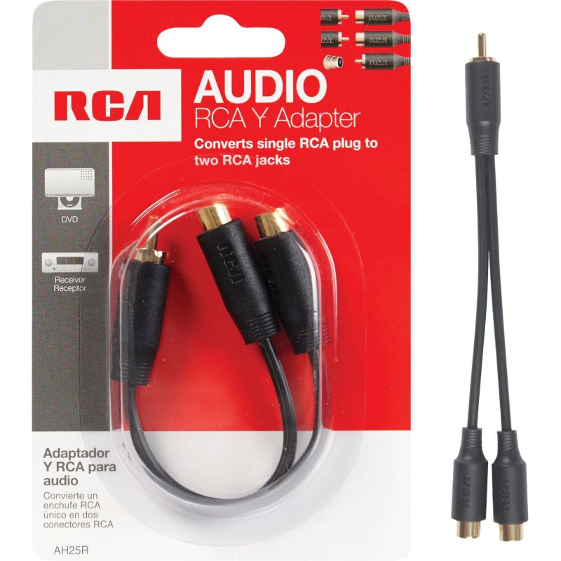 RCA Male Y-Adapter