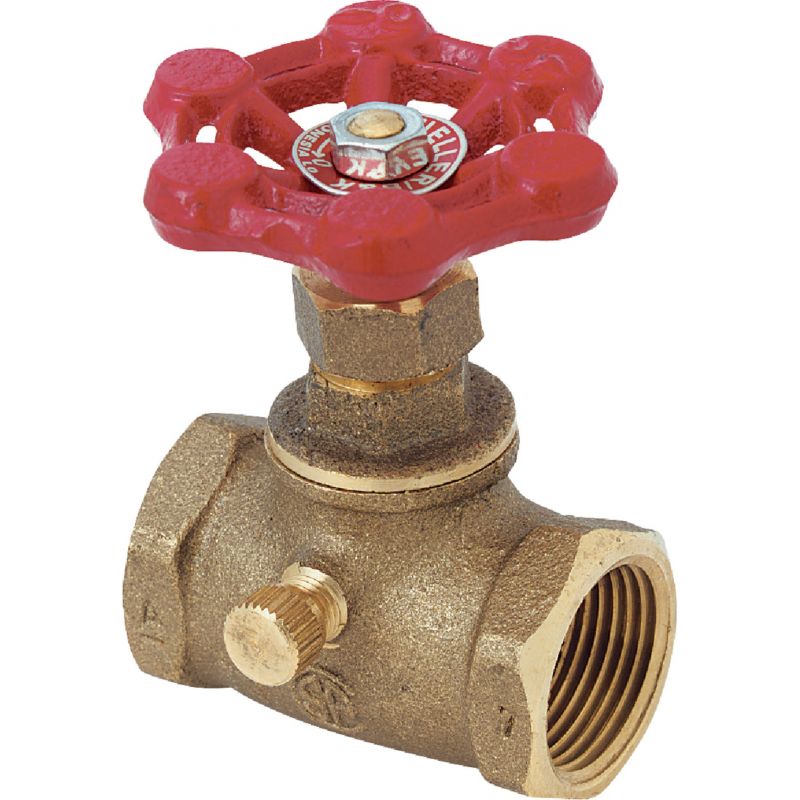 ProLine Full Size Cast Straight Stop Valve and Waste Valve 3/4&quot; FIPS