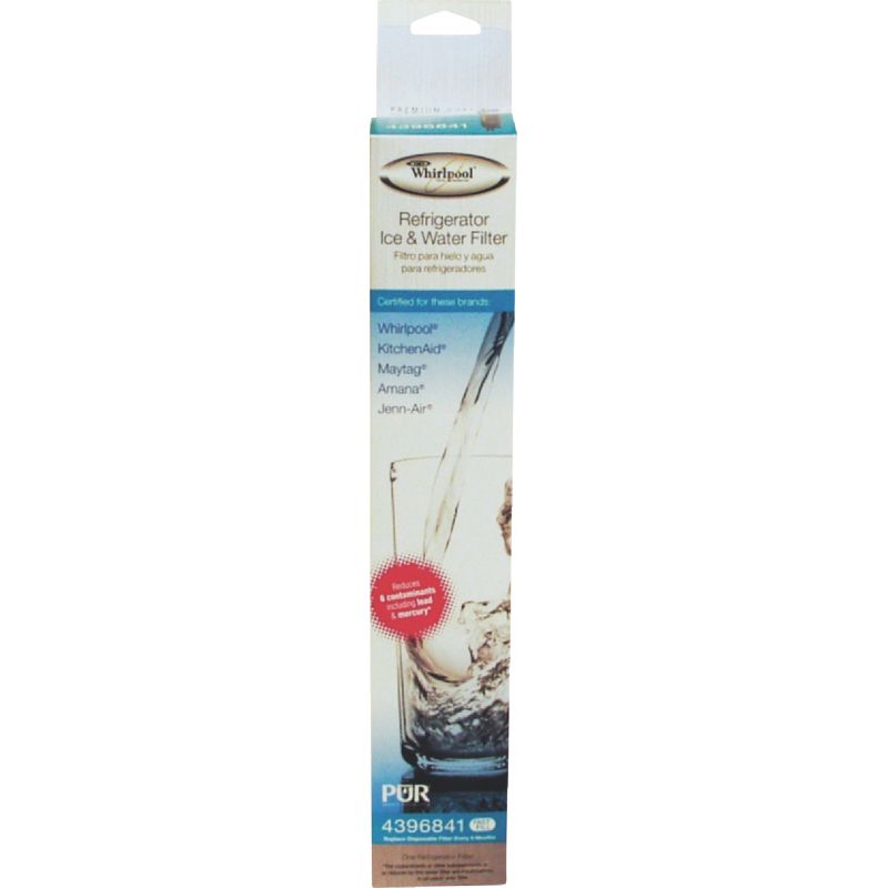 EveryDrop by Whirlpool Filter 3 Icemaker &amp; Refrigerator Water Filter Cartridge 13.5 In. H. X 3 In. W. X 2.6 In. D.