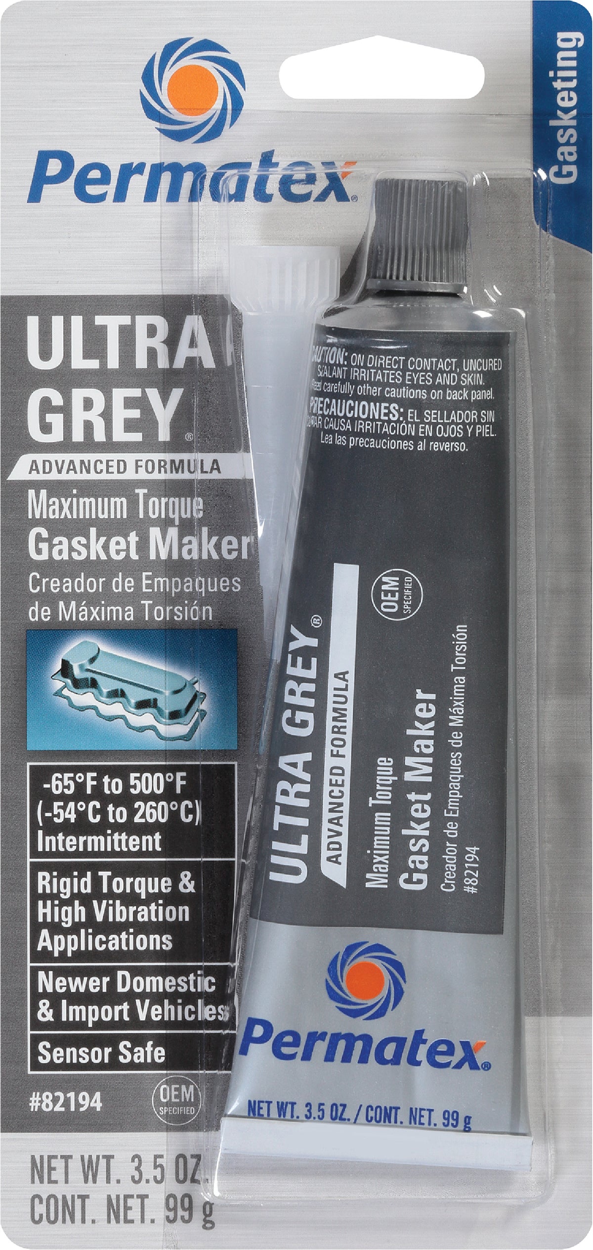 Permatex® Ultra Red® RTV Silicone Gasket Maker, 3 OZ - Permatex